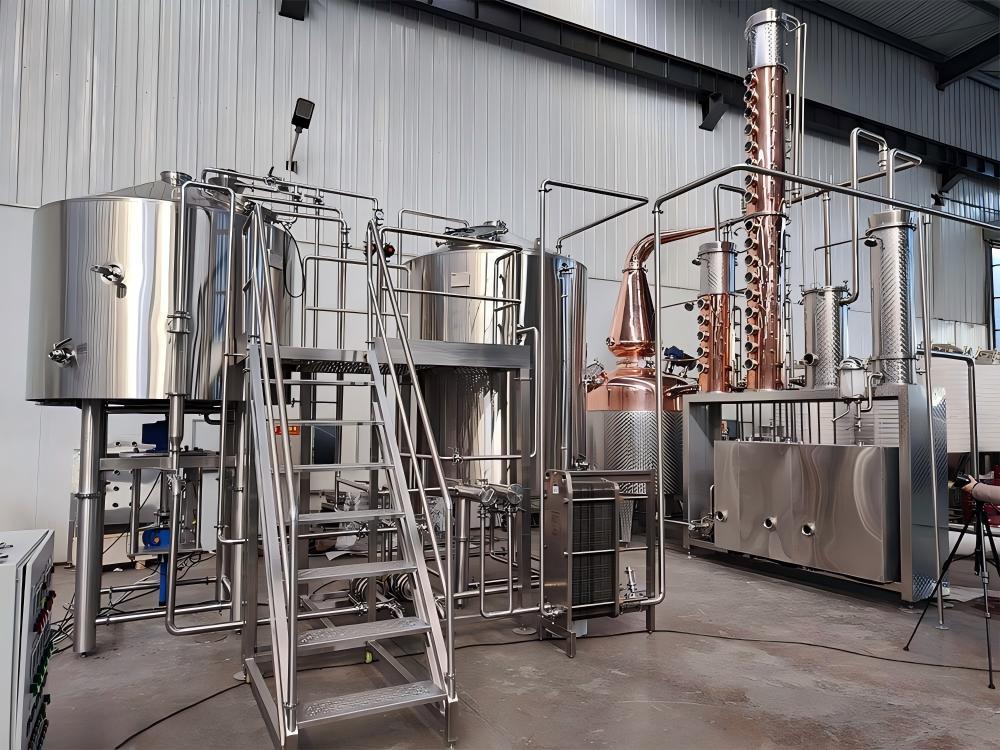 1000L Complete Grain Whisky Distillery Equipment